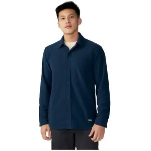 Comparateur de prix : Chemise Mountain Hardwear Microchill manche longue bleu marine - XL