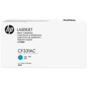 HP 654A - cyan - originale - LaserJet - cartouche de toner (CF331A) pas cher