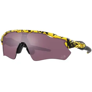 Comparateur de prix : Lunettes Oakley Radar Ev Path Tour De France 2023 Jaune Noir