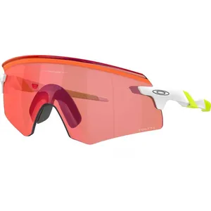 Lunettes Oakley Encoder Lunettes Oakley Encoder Blanc Jaune Verres Rouge pas cher