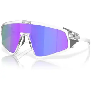 Oakley Latch Panel - Lunettes de soleil Matte Clear Prizm Violet Cat 3 pas cher