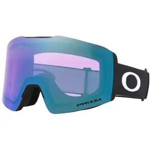 Masque Oakley Fall Line M Noir Mat avec lentille Prizm Snow Iced Iridium pas cher