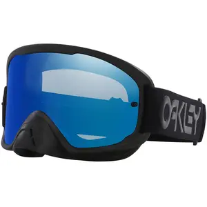 Masque oakley o frame pro 2 0 mx b1b blackout   black ice iridium   oo7115 52 pas cher