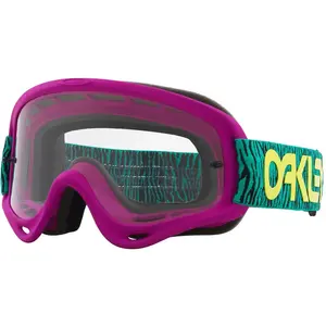 Masque oakley o frame mx b1b celeste bengal   verres clear   ref  oo7029 86Vendu parle-motard-bleu