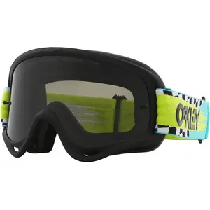 Comparateur de prix : Masque oakley o frame mx teal checks   verres dark grey   ref  oo7029 83