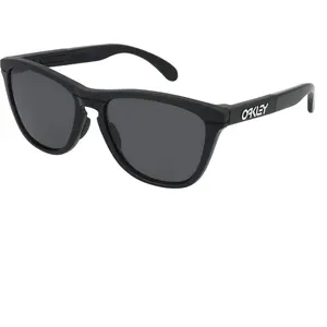 Lunettes oakley frogskins range black   prizm grey   ref   oo9284 1155 pas cher