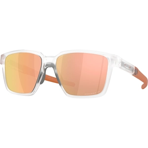 Lunettes Oakley Actuator SQ Matte Clear avec verres Prizm Rose Gold Polarized