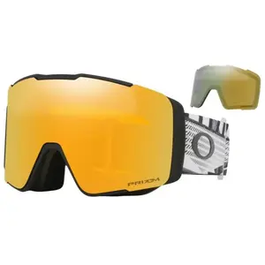 Comparateur de prix : Oakley Line Miner Pro L Black Forge +Bonus Lens Masque noir Uni