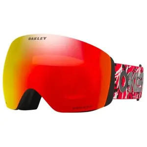 Comparateur de prix : Oakley - Masque de ski - Flight Deck L Red Eddie Prizm Torch  - Rouge