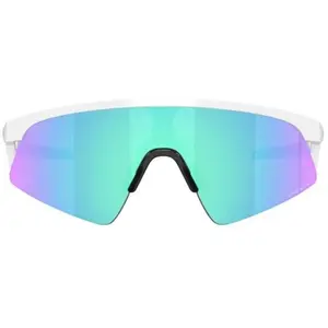 Comparateur de prix : Oakley - Lunettes de soleil - Resistor Sweep Polished White Prizm Sapphire  - Blanc
