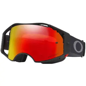 Masque Oakley Airbrake VTT Black Gunmetal avec verres Prizm Trail Torch pas cher
