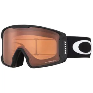 Masque Oakley Line Miner Matte Black avec verres Prizm Snow Persimmon pas cher