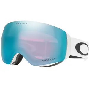Comparateur de prix : Masque Oakley Flight Deck M Matte White avec verre Prizm Sapphire