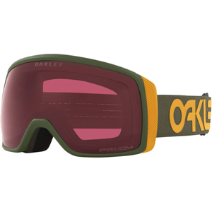 Oakley - Masque de ski - Flight Tracker S Dark Brush Mustard - Vert pas cher