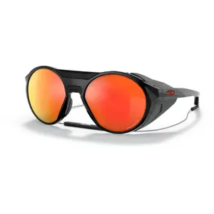 Oakley Clifden Black Lunettes De Soleil Verres Polarisés Rubis pas cher