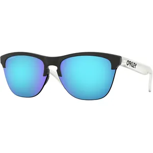 Comparateur de prix : Lunettes Oakley Frogskins Lite Matte Black Clear verres Prizm Sapphire