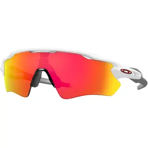 Oakley Radar EV Path - Lunettes de soleil Polished White Prizm Ruby Cat 3 pas cher