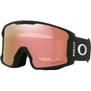Oakley Line Miner - Masque ski Matte Black Prizm Rose Gold Iridium Cat 3 pas cher