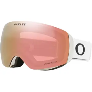 Comparateur de prix : Oakley Flight Deck M - Masque ski Matte White Prizm Rose Gold Iridium Cat 3