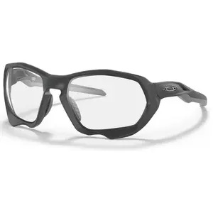 Oakley - Lunettes de soleil - Plazma Matte Carbon Photochromic - Noir pas cher