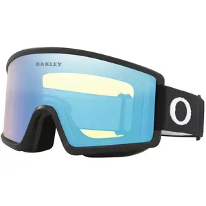 Comparateur de prix : Masque Oakley Target Line L Matte Black avec verre Hi Yellow Iridium