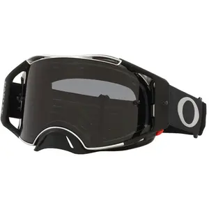 Comparateur de prix : Masque cross Oakley Airbrake MX - Tuff Blocks noir gunmetal écran fum