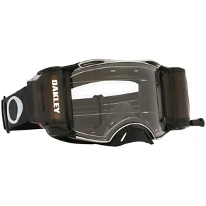 Comparateur de prix : Masque cross Oakley Airbrake MX - Tuff Blocks noir gunmetal écran Rac