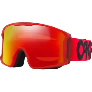 Oakley Line Miner - Masque ski Matte B1B Redline Prizm Torch Iridium Cat 3 pas cher