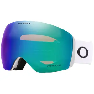 Masque Oakley Flight Deck L Matte White verre Prizm Snow Argon Iridium pas cher