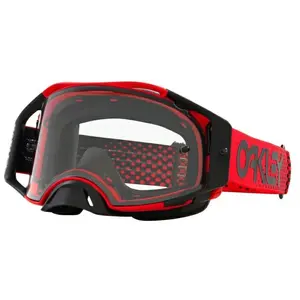 Comparateur de prix : Oakley Airbrake MX Moto, lunettes de protection , couleur: Rouge/Noir Net