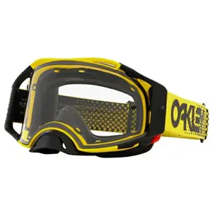 Comparateur de prix : Oakley Airbrake MX Moto, lunettes de protection , couleur: Jaune/Noir Net