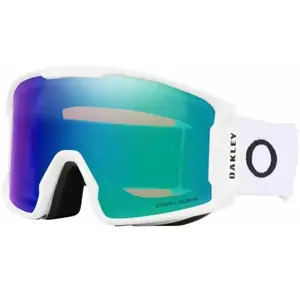 Oakley Line Miner - Masque ski Matte White Prizm Argon Iridium Cat 3 pas cher