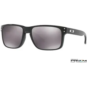 Lunettes De Soleil Oakley Holbrook Polished Black Prizm Black Noir pas cher