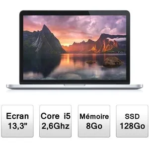 Apple MacBook Pro Rétina 13" MGX72F/A pas cher