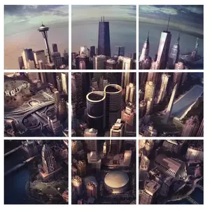 Jive LP de Foo Fighters - Sonic Highways - pour Unisexe - Standard Standard pas cher