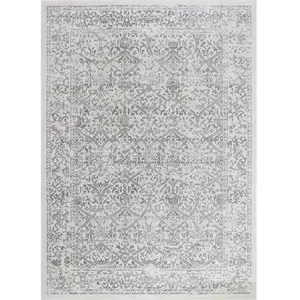 Tapis Vintage Oriental Blanc/Gris 200x275 cm - Surya
