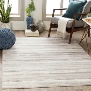 Surya - Tapis Scandinave Moderne Gris/Marron 200x275 cm pas cher
