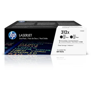 Comparateur de prix : HEWLETT-PACKARD 2 x HP CF 380 XD/312 x d Toner d'origine Noir