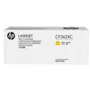 Comparateur de prix : HP HP 508X - a rendement eleve - jaune - originale - LaserJet - cartouche de toner (CF362XC) - Contract