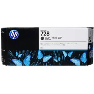 Comparateur de prix : HP 728 - noir mat - original - DesignJet - cartouche d'encre