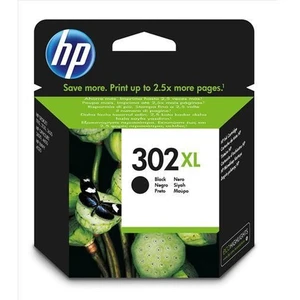 Comparateur de prix : HP 302XL Cartouche d'Encre Noire grande capacité Authentique (F6U68AE)