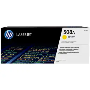 Comparateur de prix : HP 508A - jaune - original - LaserJet - cartouche de toner (CF362A)