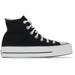 Comparateur de prix : Converse All Star Lift High Platform Femme - Black, Black 36