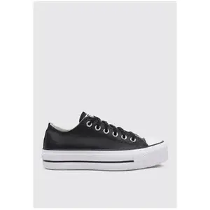 Comparateur de prix : Converse Converse Basse Platform Cuir - Noir - 36