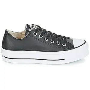 Comparateur de prix : Converse Baskets Converse Chuck Taylor Lift Clean Ox Noir - 37