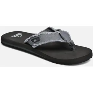 Tongs claquettes Quiksilver Monkey abyss grsblk tong Gris clair Taille : 42 pas cher