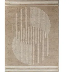 Tapis Scandinave Moderne Brun/Beige 160x215 cm - Surya pas cher
