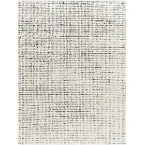 Tapis Scandinave Moderne Ivoire/Noir 160x213 cm - Surya pas cher