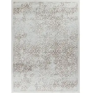 SURYA Tapis Vintage Oriental Marron/Ivoire 160x215 pas cher