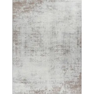 SURYA Tapis Abstrait Moderne Beige/Blanc 120x170 pas cher
